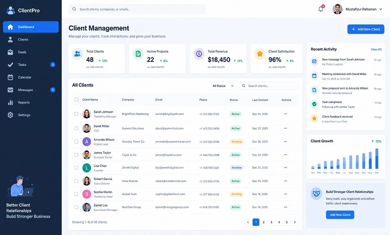 Client Management Interface: Features, Benefits, and How to Choose the Right Solution