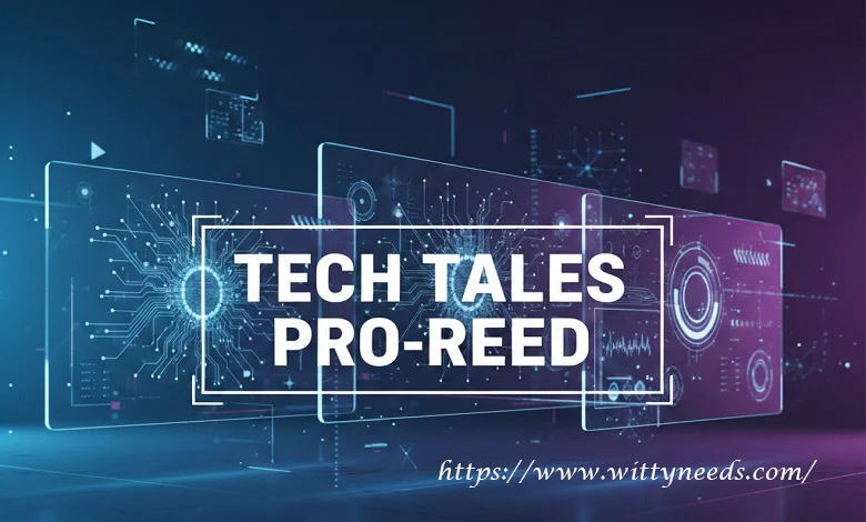 Tech Tales Pro-Reed